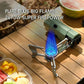 Camping folding cassette stove
