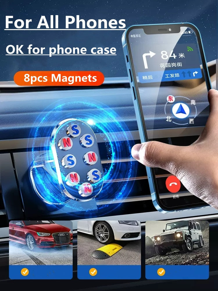 🔥🔥Last day salebuy two free shipping🔥🔥Folding Magnetic Car Phone Holder