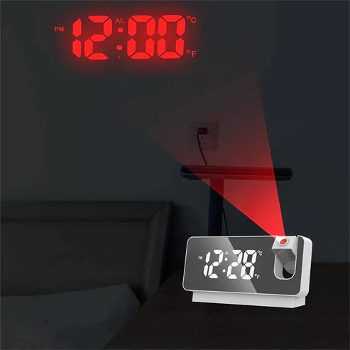 Led Digital Projection Alarm Clock