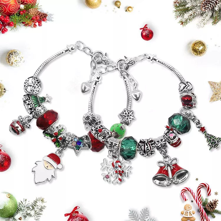 🎄Early Christmas Sale 50% OFF🎀DIY Christmas Advent Calendar Bracelets Set