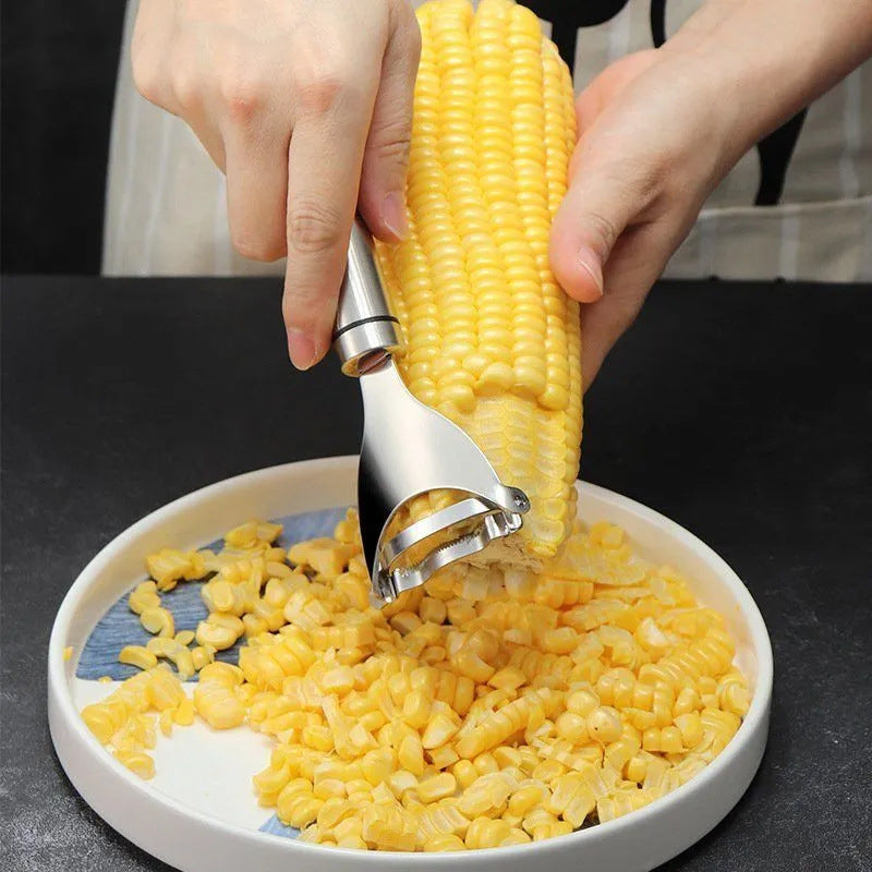 🔥Premium Stainless Steel Corn Peeler- Buy 3 Get 2 Free🔥