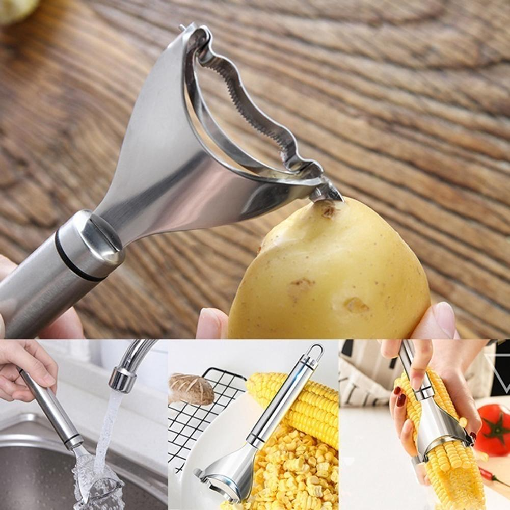 🔥Premium Stainless Steel Corn Peeler- Buy 3 Get 2 Free🔥