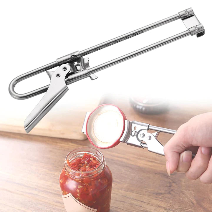 Stainless steel bottle opener