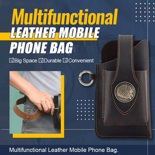 🔥🔥Last day sale🔥🔥Multifunctional leather mobile phone bag