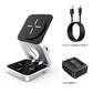 3-in-1 Foldable Magnetic Wireless Charger Stand