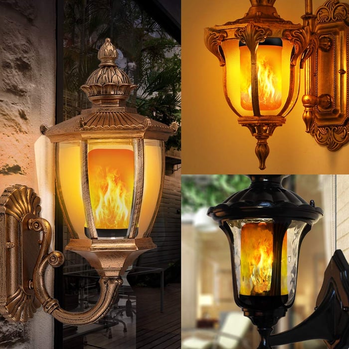 🔥LED Flame Light Bulb With Gravity Sensing Effect🔥
