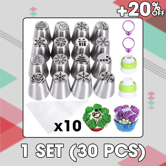 Cake Nozzle – 💥49% OFF-Last Day Sale🎄Christmas Nozzles Set