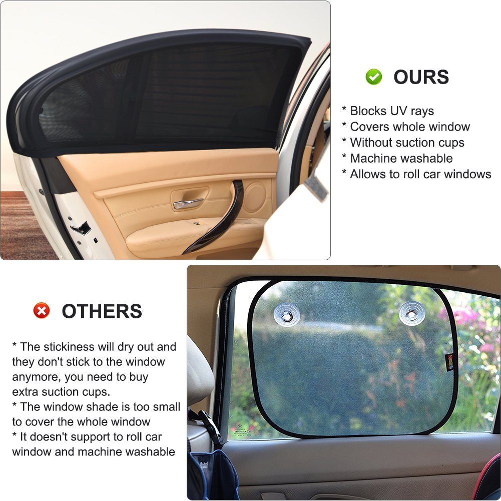 Universal Car Window Sun Shade Curtain – SBLESHOP