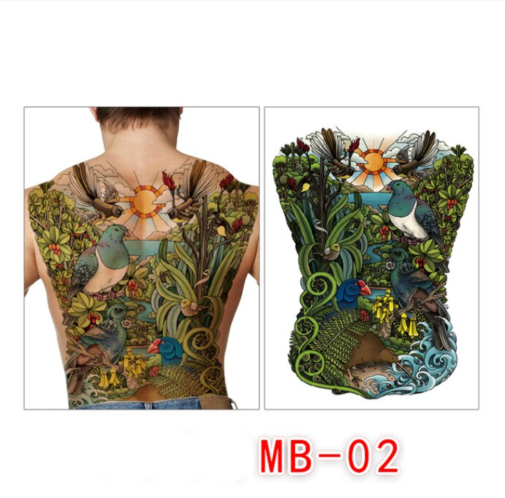 Waterproof Tattoos Temporary Stickers