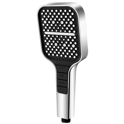 High pressure shower head with 7 spray modes