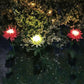 SPRING ARTIFICIAL Chrysanthemum SOLAR GARDEN STAKE LED